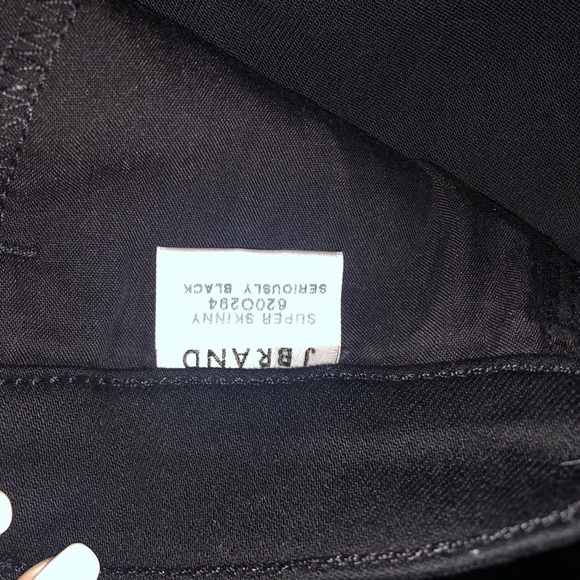 J BRAND skinny black jeans. Size 25 - Picture 3 of 3